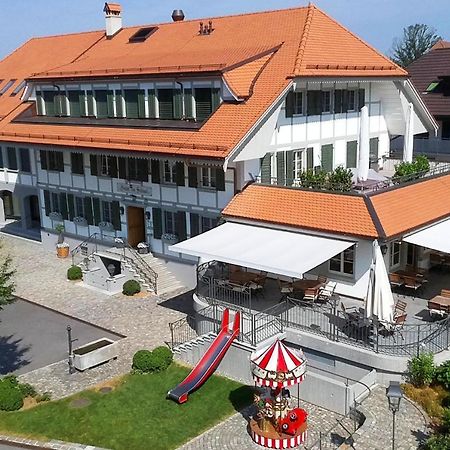 Gasthof Zum Schluessel La Meridienne Fribourg Sa Ueberstorf Exterior foto