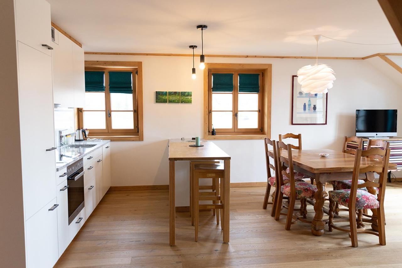 Gasthof Zum Schluessel La Meridienne Fribourg Sa Ueberstorf Exterior foto